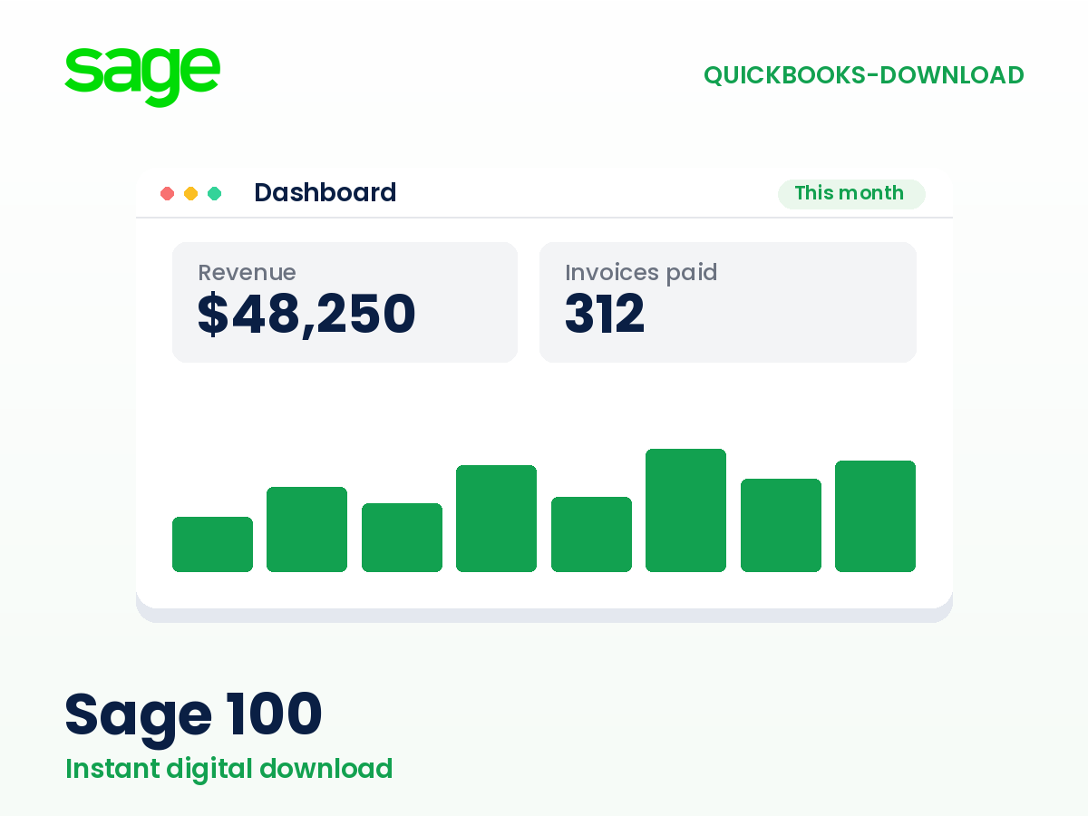 Sage 100 - instant digital download